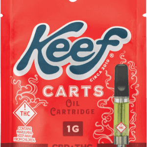 Cartridges 1G CBD THC clipped