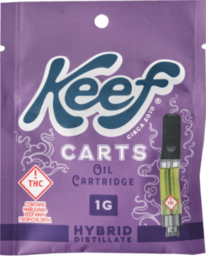 Keef Carts: 1g THC Distillate Hybrid Carts and Vapes Keef Carts: 1g THC Distillate Hybrid Carts and Vapes