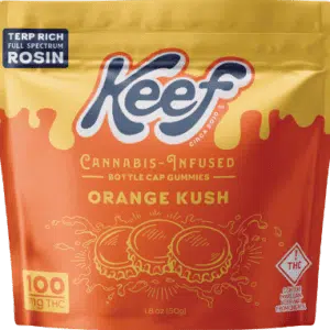 Keef Bottle Cap Gummie Orange Kush