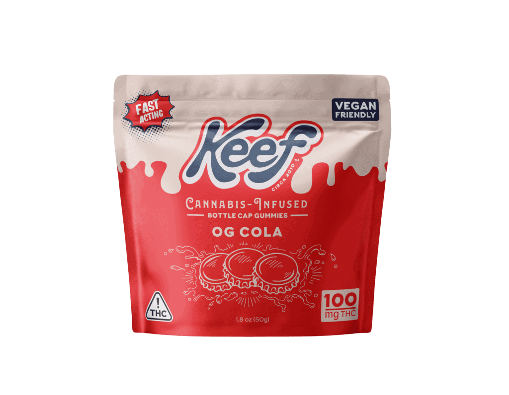 Keef Bottle Cap Gummies Original Cola NV