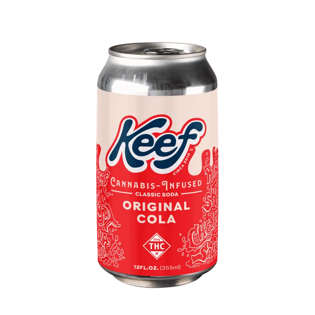 Keef Classic Soda Original Cola 25mg