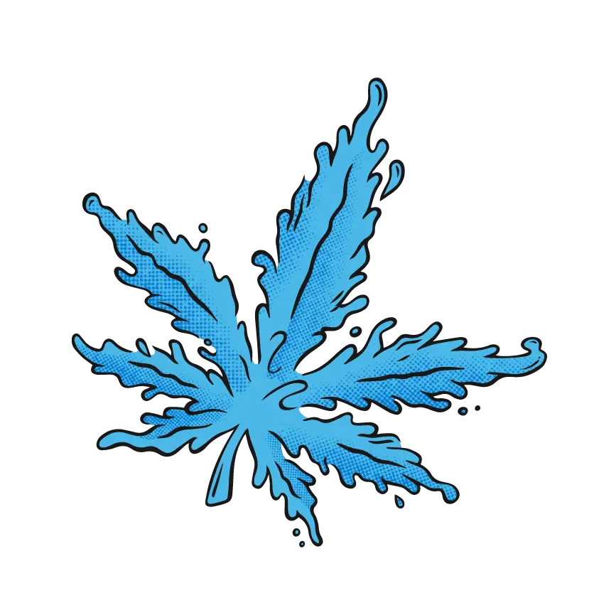 blue leaf