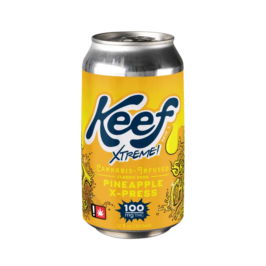 Keef Classic Soda Xtreme Pineapple X Press